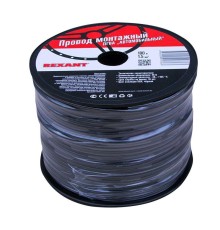 Провод ПГВА 1.5 Ч бухта (м) Rexant 01-6536
